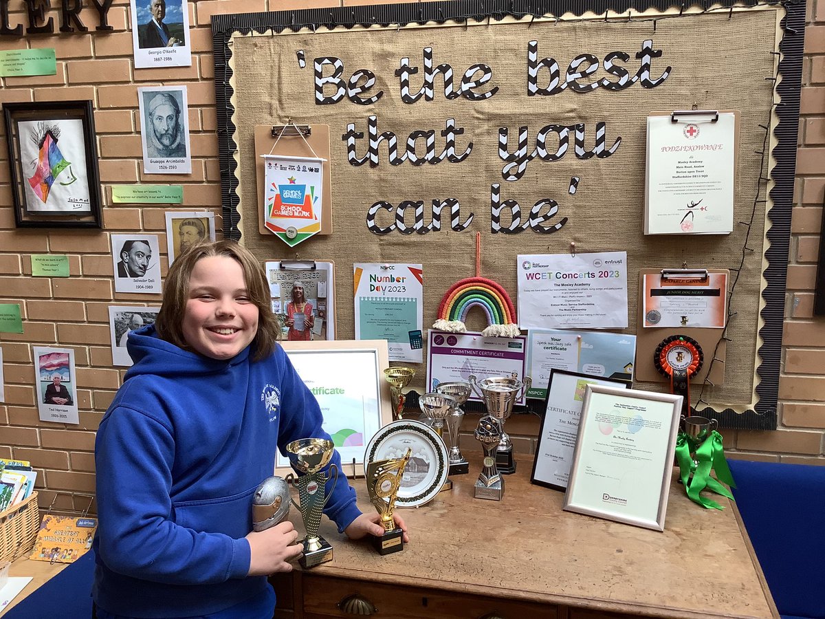 Congratulations on your tremendous achievements in Junior Rod car racing… not one but three amazing trophies! #bethebestyoucanbe #proud #celebrationassembly