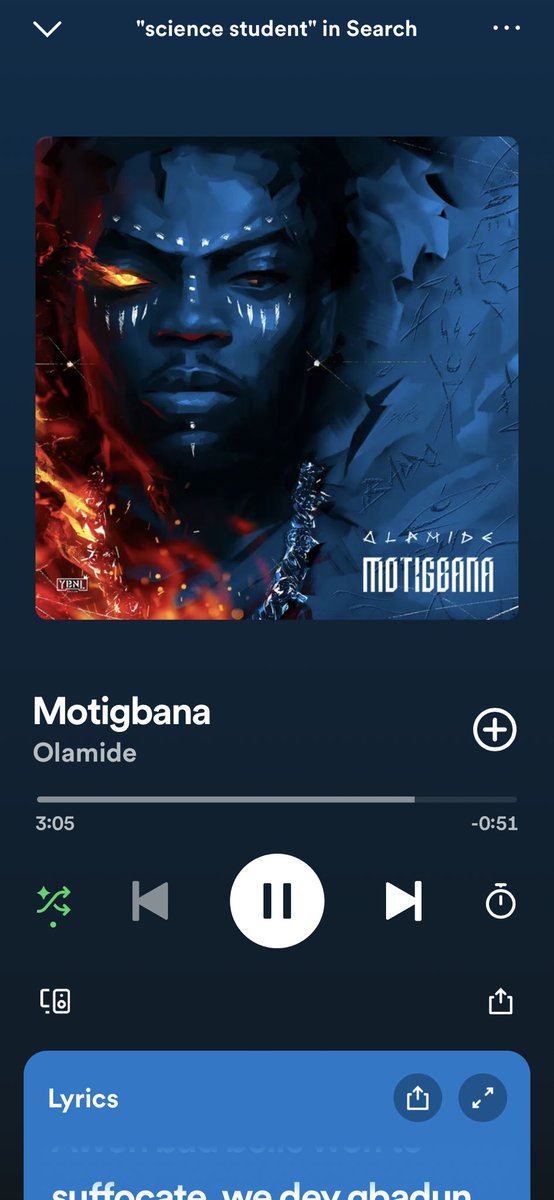 Don’t know what Olamide was on when he recorded this song but I want 🙏🙏