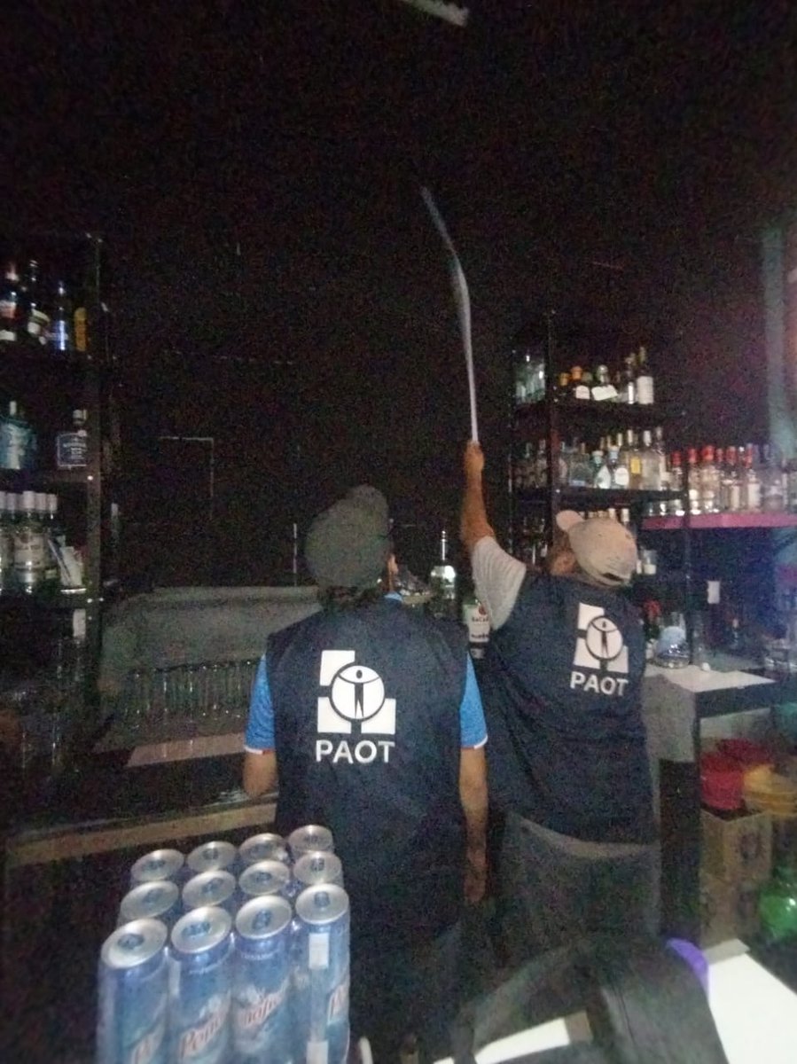 Personal PAOT retiró de manera provisional los sellos de suspensión de actividades al restaurante bar La Calle de las Sirenas, en Monterrey 129, col Roma, tras realizar adecuaciones para mitigar el #ruido 📢. Se harán estudios para verificar que los niveles no rebasen la Norma.