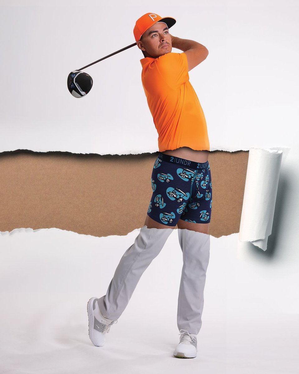 '2UNDR has mastered the perfect combination of comfort, fit, and design that is missing from other underwear brands.' - @rickiefowler Shop the latest additions to the Fairway Collection: bit.ly/4cIP7vX