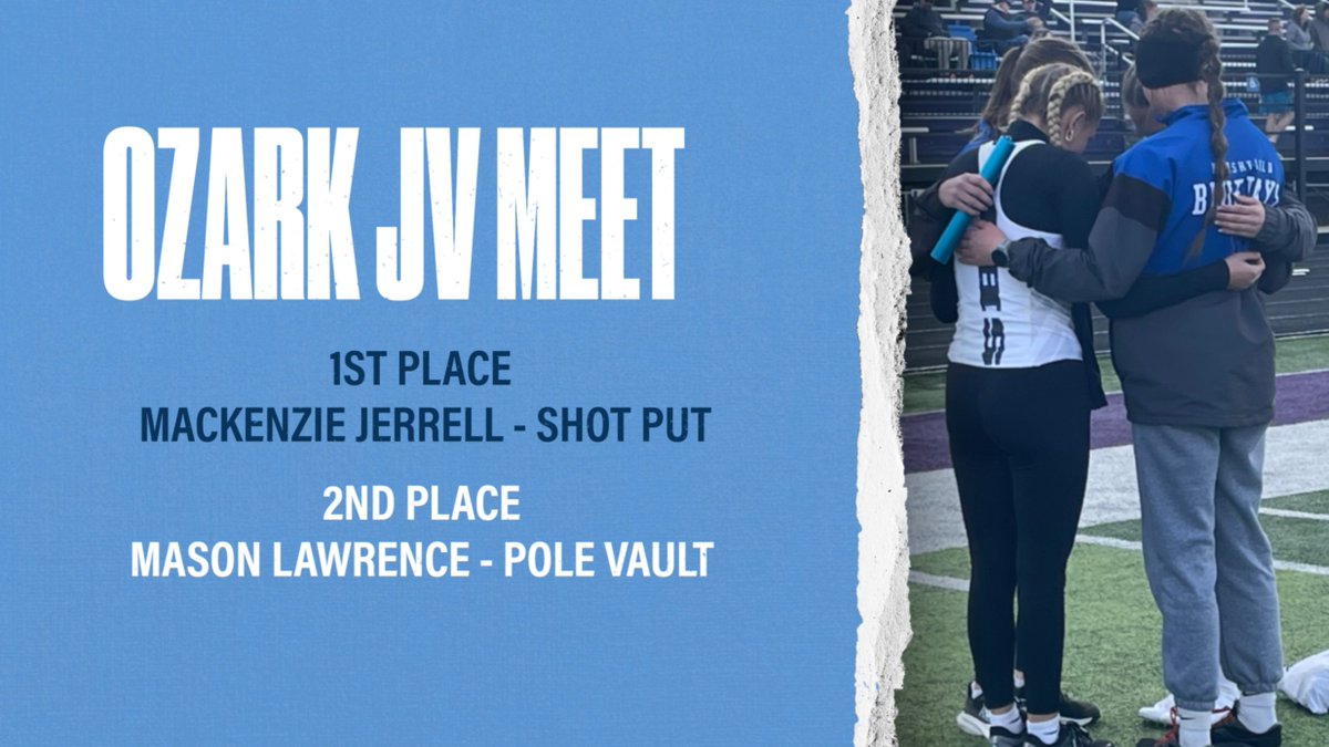 Ozark JV Meet results from Monday.