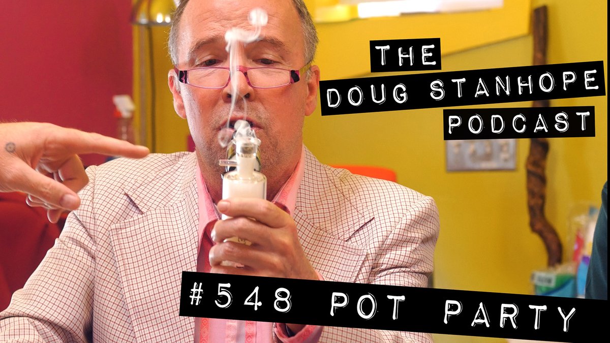 The @DougStanhope Podcast #548 - 'POT PARTY w/ ANDY ANDRIST & CHAD SHANK' - Is it even possible for Andy Andrist and Chad Shank to get TOO high? Doug investigates. @hdfatty @andyandrist patreon.com/posts/548-pot-…