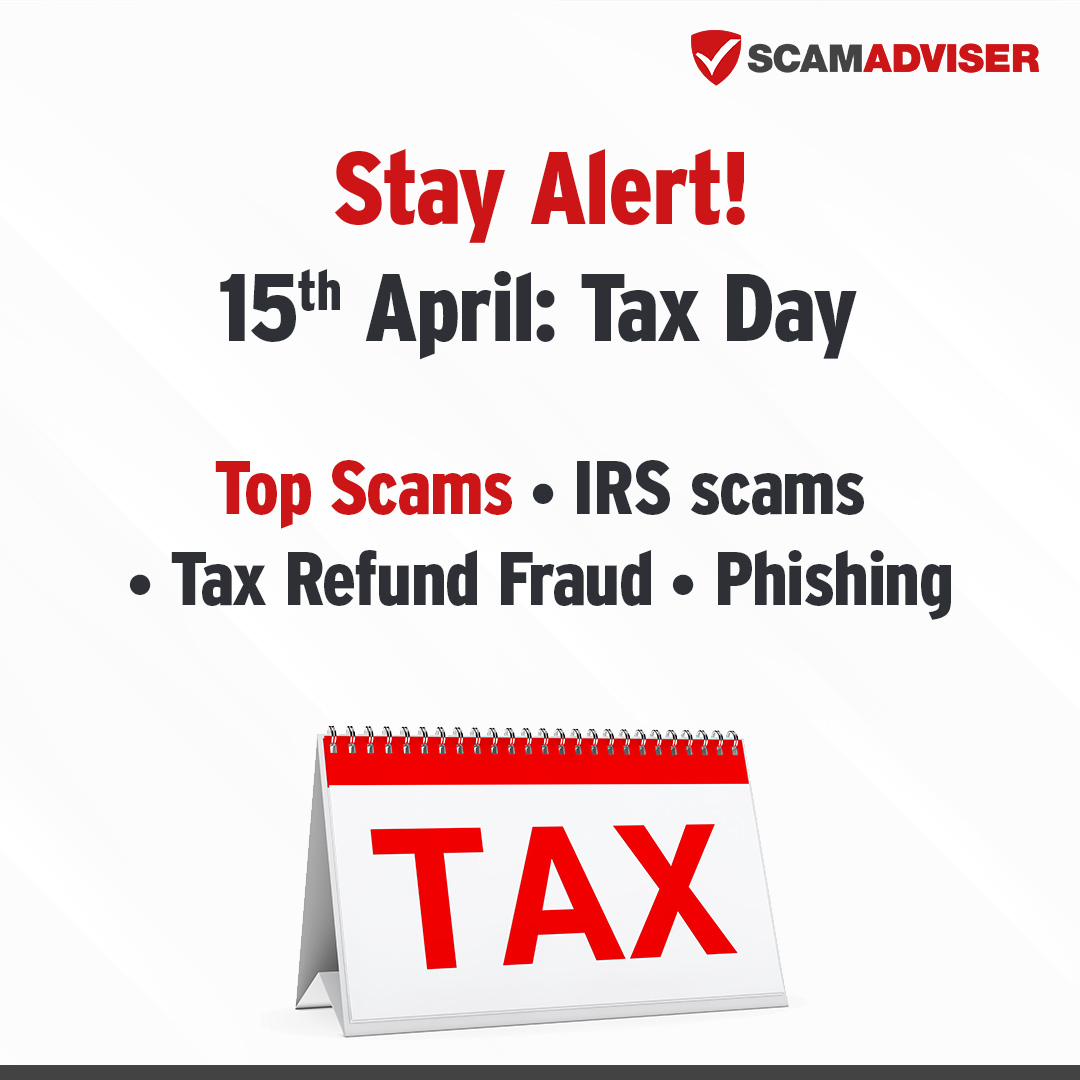 Tax Day, the deadline for filing federal income tax returns in the United States, is often exploited by scammers who target individuals with various fraudulent schemes. Stay alert! #scam #fraud #phishing #taxday #taxes #stayalert