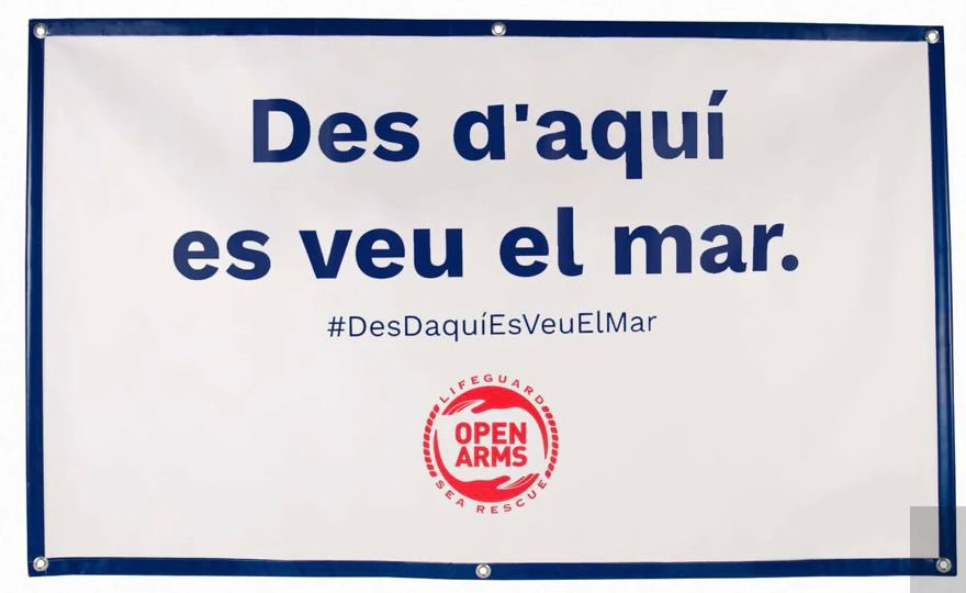 3rESO ens sumem a la campanya. Hem treballat i valorat la tasca d’<a href="/openarms_fund/">Open Arms</a> , hem escrit textos sobre el voluntariat, analitzat l’eslògan, penjat la pancarta solidària al balcó de la classe.Nosaltres també veiem el mar i us agraïm ♾️ la vostra tasca