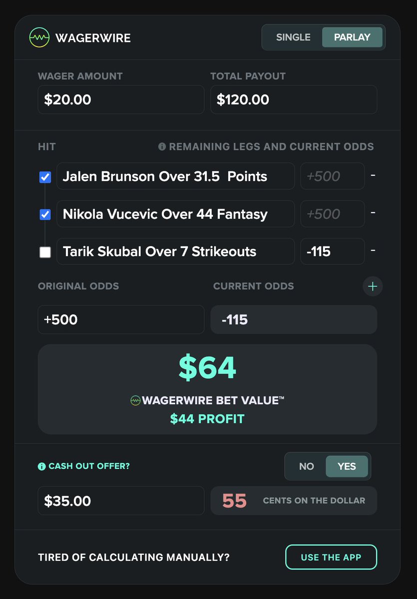 Some SERIOUS VALUE available on rtsports.com/dfs-pickem?ord… Skubal struck out 9 in his last outing & the Twins rank 3rd in strikeouts per game this season at 10.5 Use Deposit Code WAGERWIRE for 100% match up to $200, Go scoop it!