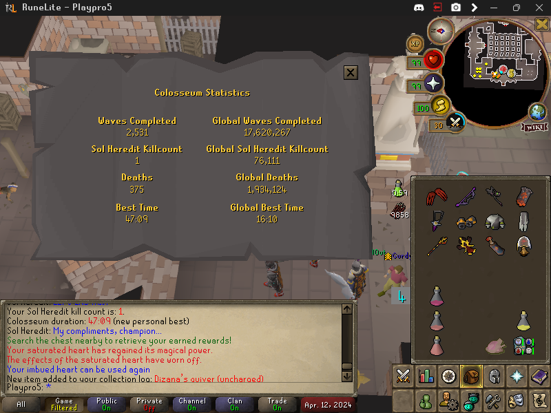 18/59  Smol heredit Pet 1 KC and Dizana's quiver!✅
2,531 waves completed
375 deaths