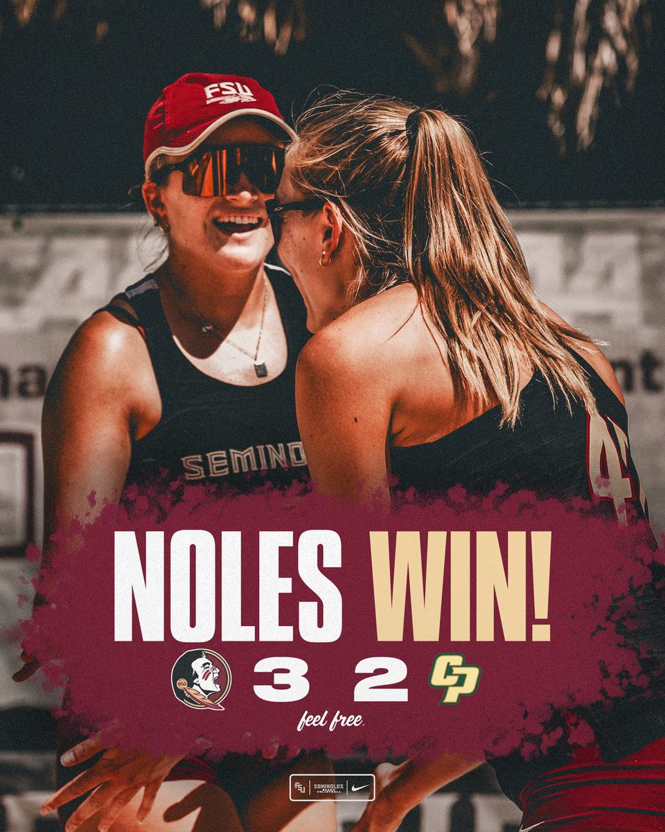 Starting off strong 💪 We’ll be back at 7:15 PM EST vs. No. 1 UCLA #ItsBiggerThanYou | #GoNoles