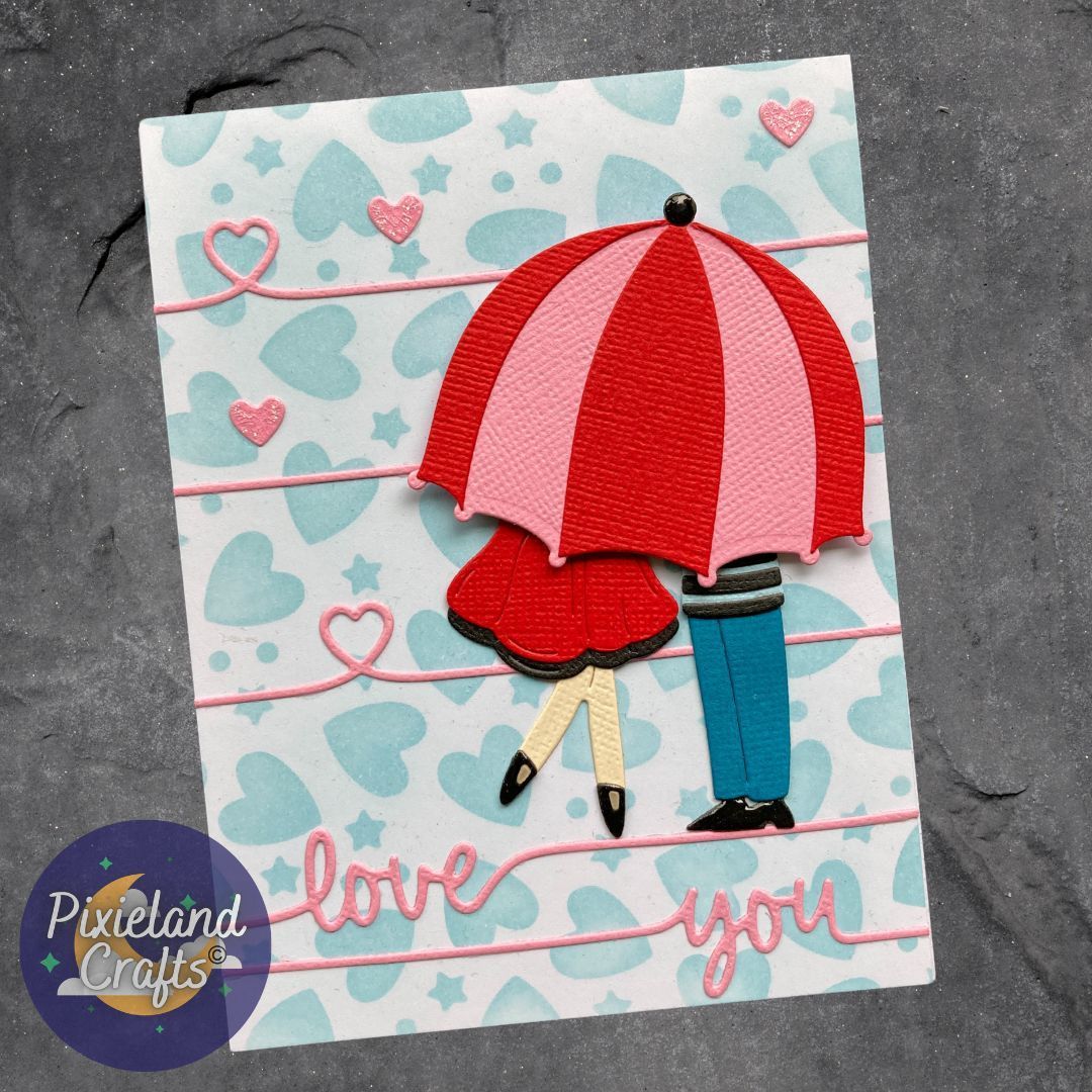 Let's Create A Super Simple Stenciled Background With @SimonSaysStamp & @Spellbinders Stencils & Dies - #spellbinders #simonsaysstamp #pixielandcrafts #stencil #greetingcard #papercrafter #handmadecards #simonsaysstamp #cardmakersofinstagram #clearstamps #cardmaking #diycards