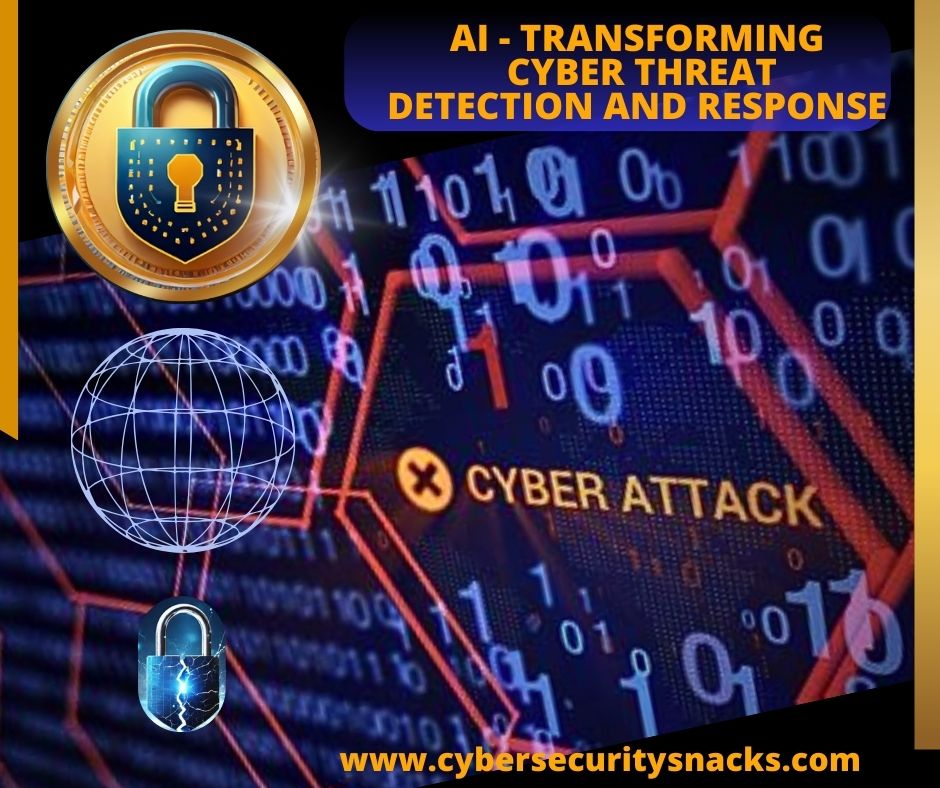 AI's impact on #cyber #threat detection and response is game-changing! From advanced threat analytics to real-time incident response, #artificial intelligence is revolutionizing #cybersecurity. Stay ahead of the curve with AI-powered #defenses. #AI #CyberSecuritySnacks…