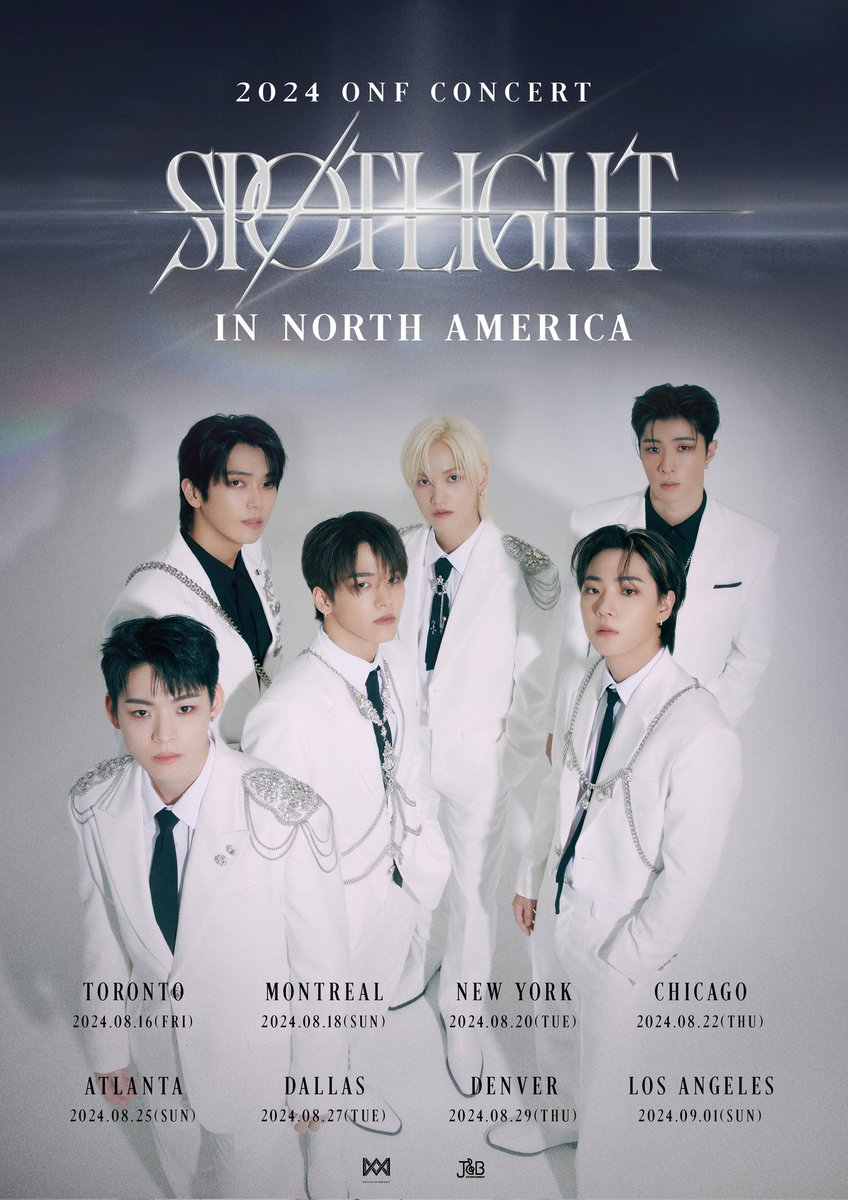 Official Announcement 2024 ONF CONCERT [SPOTLIGHT] IN NORTH AMERICA 🇨🇦 🇺🇸 🎉 Get excited, K-pop enthusiasts! ONF is bringing their electrifying energy to North America with their highly-anticipated tour! ⠀ 🌟 Mark your calendars for these incredible dates: ✔️ 0816 Toronto ✔️…