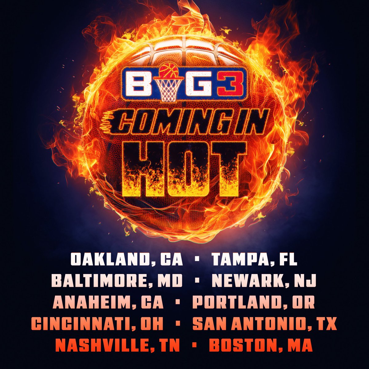 Season 7 tickets on sale now 🔥🔥 BIG3.com/tickets