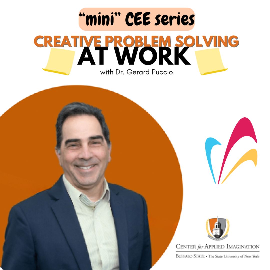 Join Dr. Puccio as he shares his recent analysis of more than 60,000 FourSight profiles which demonstrates how the fundamental creative-thinking preferences vary across occupations. Come join our April mini-CEE session! #IAMCreative #WorldCreativity