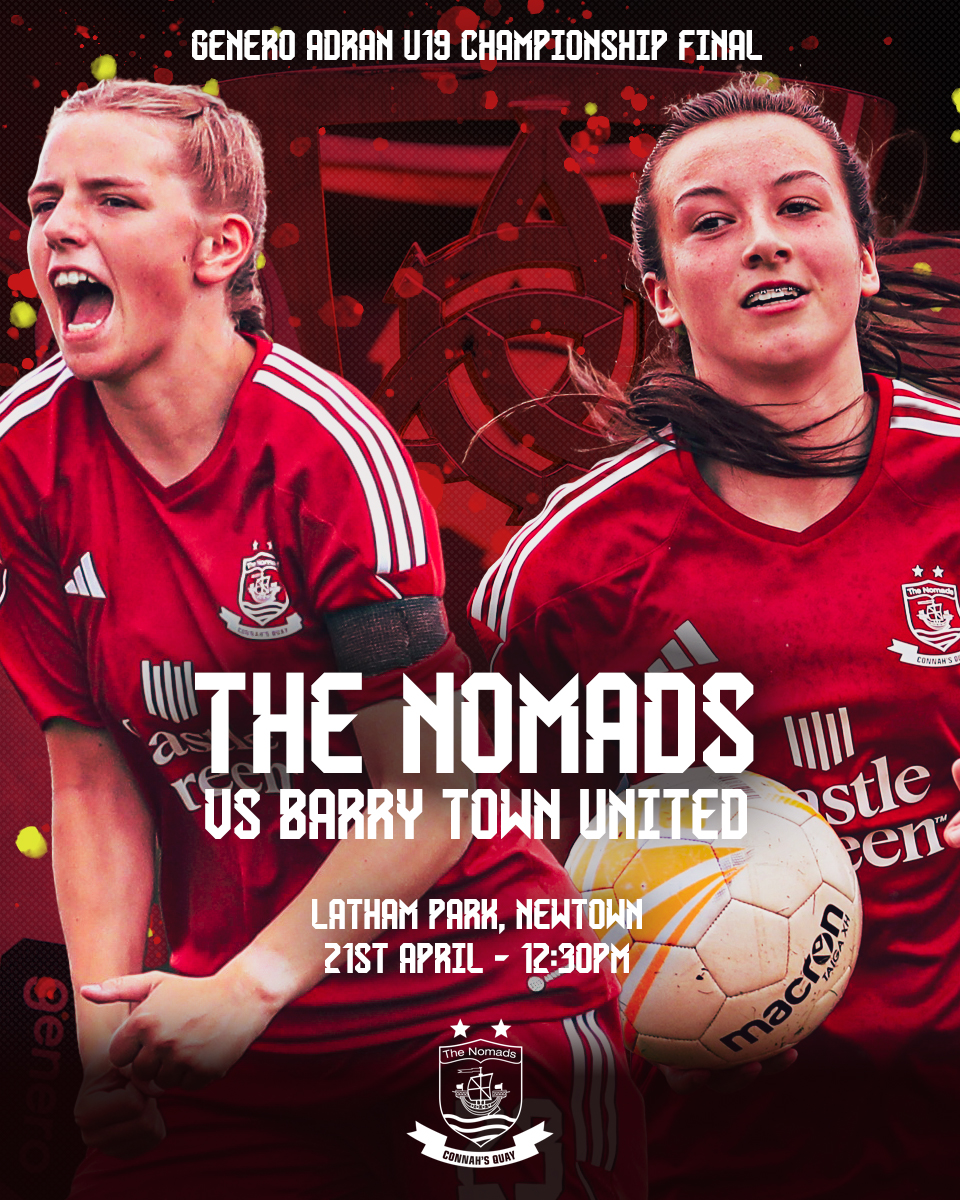 🏆

Our awesome U19 Women's team have won the Adran North League... can they now win the Championship Final against Adran South winners, Barry Town United?

🗓️ 21st April
⏱️ 12:30pm
🏟️ Latham Park, Newtown