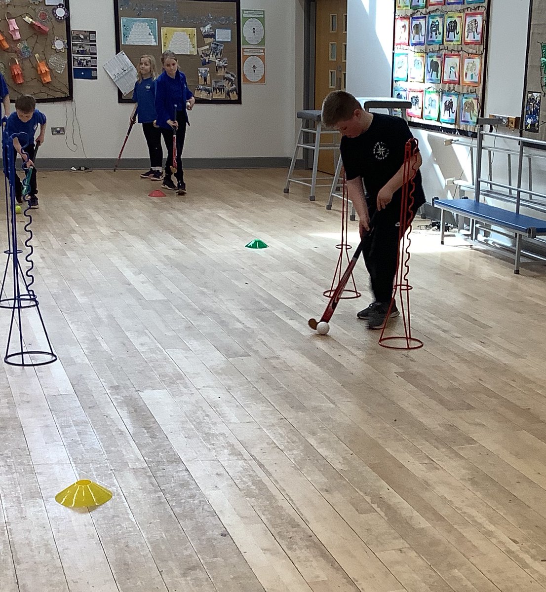 Hockey club are really making excellent progress in their skills and attitudes. Fabulous to see! Thank you to our two hockey dads who dedicate every Friday to sharing their knowledge and skills with the children. #inspirational #kindness #teamwork #family #bethebestyoucanbe