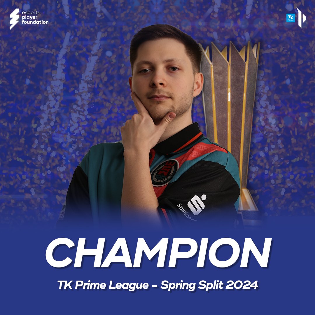 INSANE ACHIEVEMENT FOR @LILIPPLOL AND HIS TEAM! 😱 @EinSpandau won the @PrimeLeague Finals after an incredible final against @SKGaming. Congratulation! 🎉