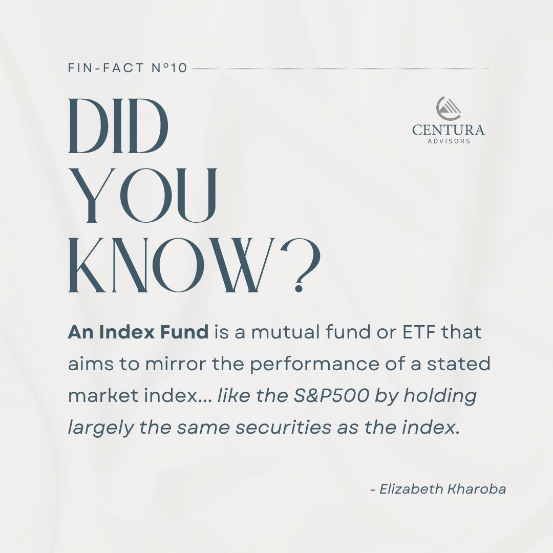 #indexfunds #investing #FinancialLiteracyMonth