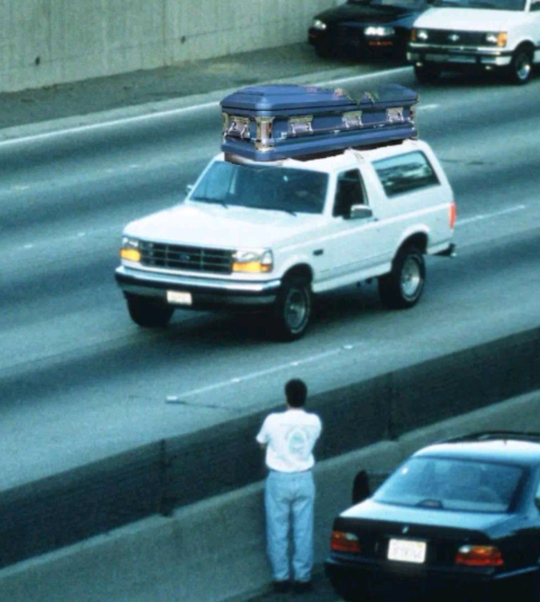 Did you see OJ's funeral procession?