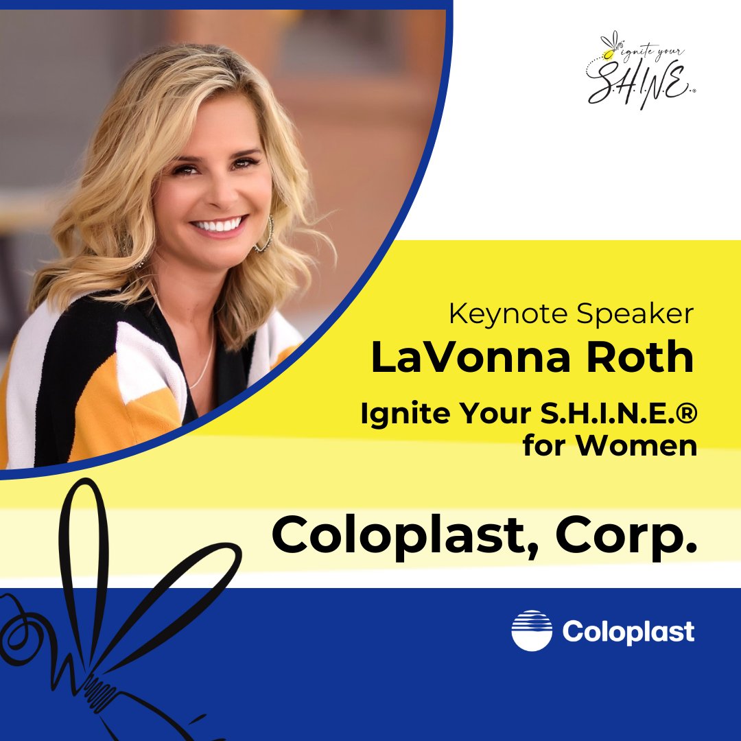 Today I had the honor of speaking to a group of up to 125 women from Coloplast, Corp. on igniting their S.H.I.N.E. in the workplace. Thank you Coloplast, Corp. for having me! #LeadershipDevelopment #HumanFocusedCulture