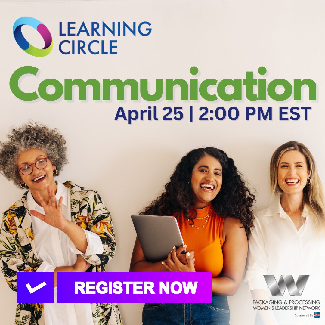 Digital communication is vital in today’s industry. Join the PPWLN Learning Circle on April 25 and unlock the secrets to effective digital communication with industry experts.bit.ly/496FYdF