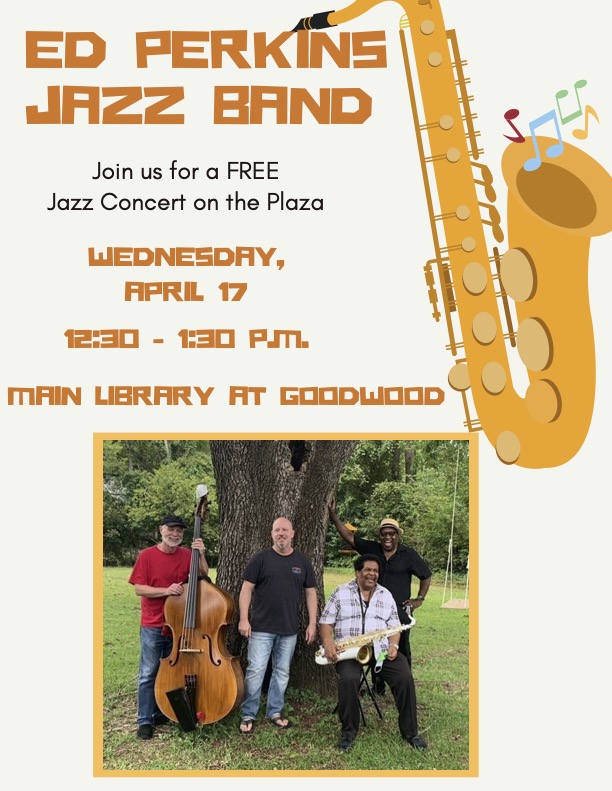 Join us for a free lunchtime concert with the Ed Perkins Jazz Band!