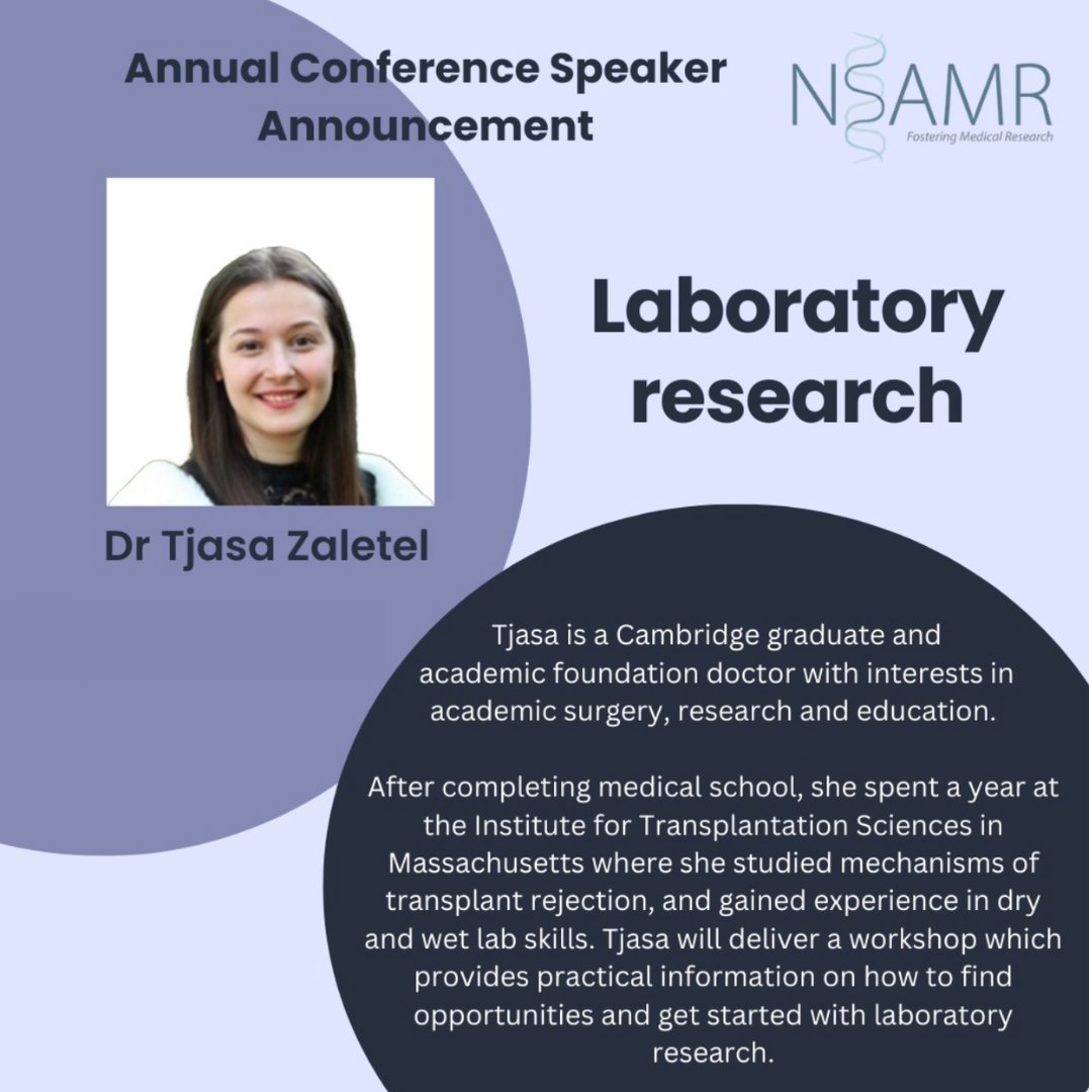 National Student Association of Medical Research tweet media