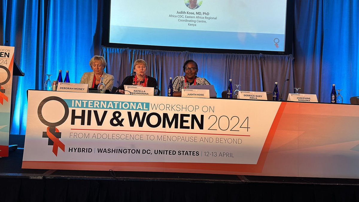Highlighting Session 3: HIV & Co-Infections presentations from -Judith Kose - giving an intervention about HIV and TB Deborah Money, MD- Intervention on HPV and Cervical/Anal Cancer in Women with HIV Simiso Sokhela, giving insights about HIV and Long COVID Uganda's Success Story