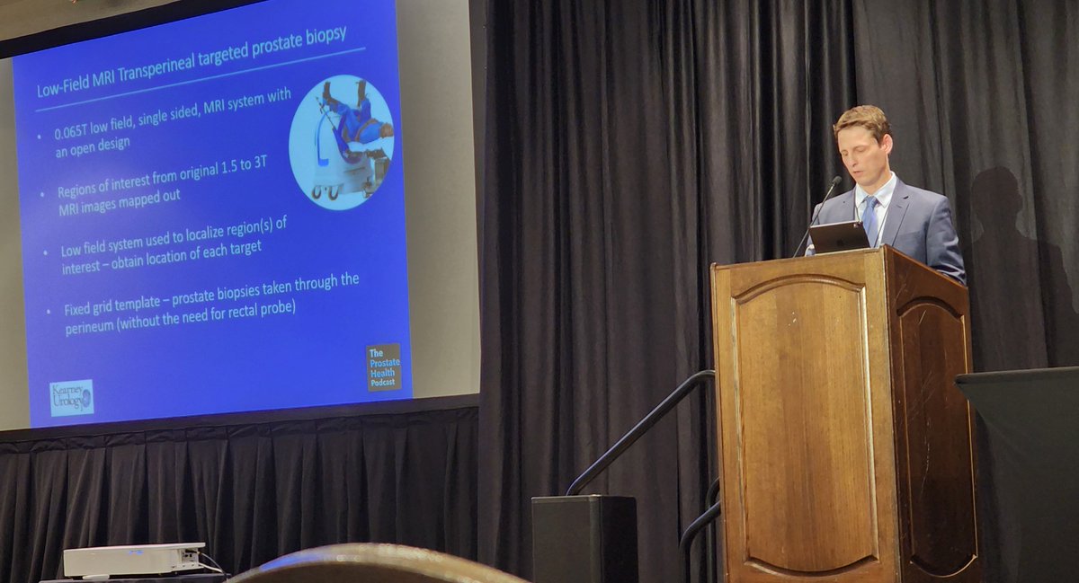 JCLinMD's tweet photo. In-office, in-bore, low-field, transperineal MRI-guided prostate biopsy is feasible and can be efficiently done, per @gpohlmanmd, using the @promaxo system in the urologist's office.
#RMUS2024 #ProstateCancer #CaP #PCa https://t.co/vi7GM6ezyP