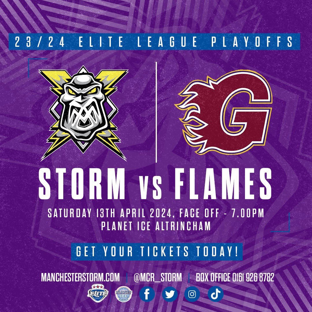 Biggest home game of the season tomorrow night at the shelter for @Mcr_Storm, let's make it a 3rd sell out in a row after finishing 4th the boys deserve it! #wearestorm
#packtheshelter