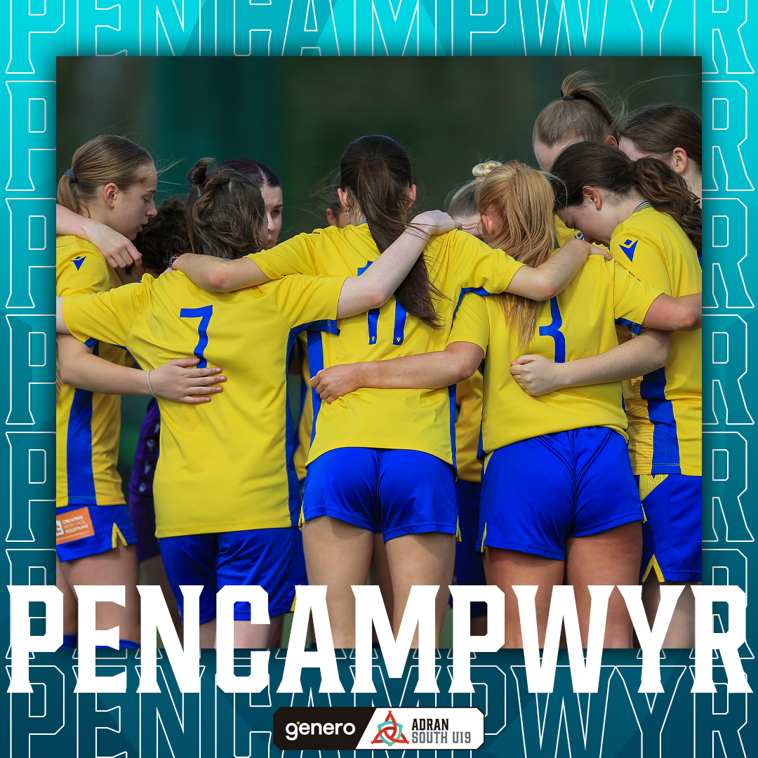 Clinching the #GeneroAdranSouthU19 title in style! 🏆 

Llongyfarchiadau, <a href="/btuwomenfc/">Barry Town Utd Women FC</a>! 👏