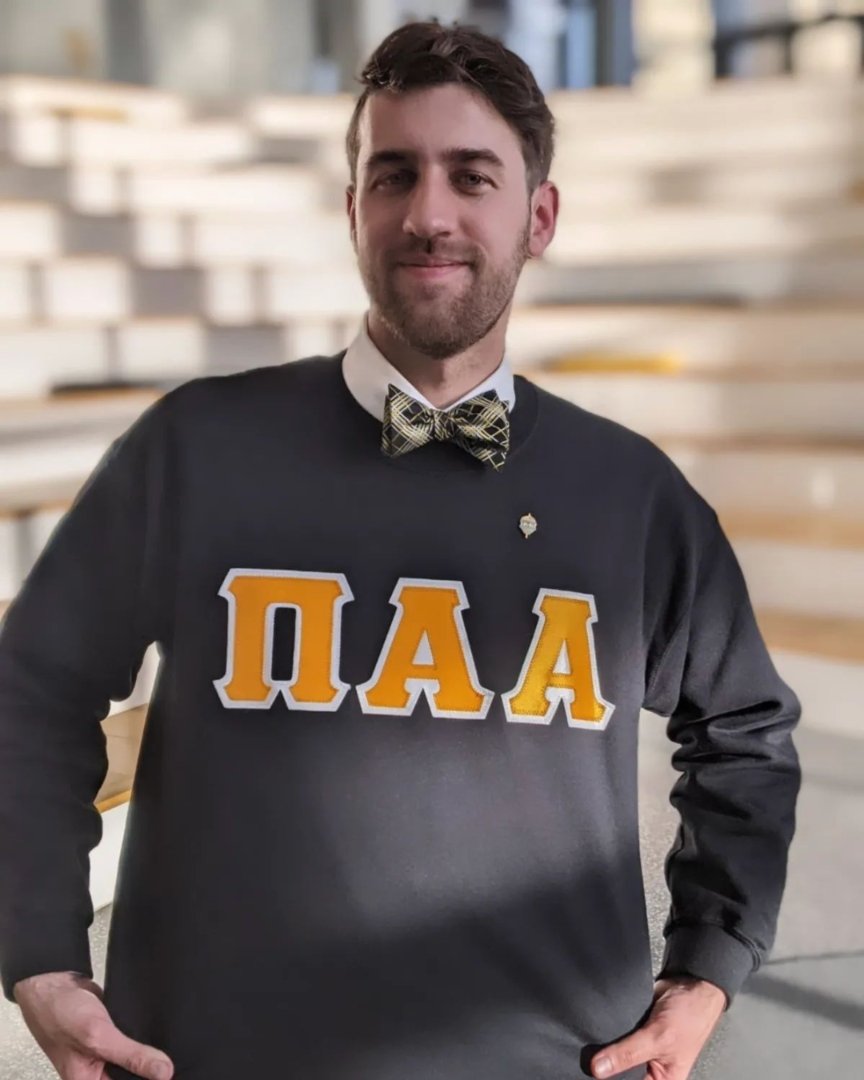 Joining or currently a member of an honor society? 

We recently did this stitch for a NKU Pi Alpha Alpha inductee for his initiation ceremony for Public Administration society. Showcase your organization today!