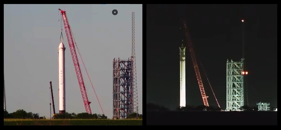 Falcon Heavy side booster B1072 removed and quickly replaced with booster B1086.
x.com/jswartzphoto/s…