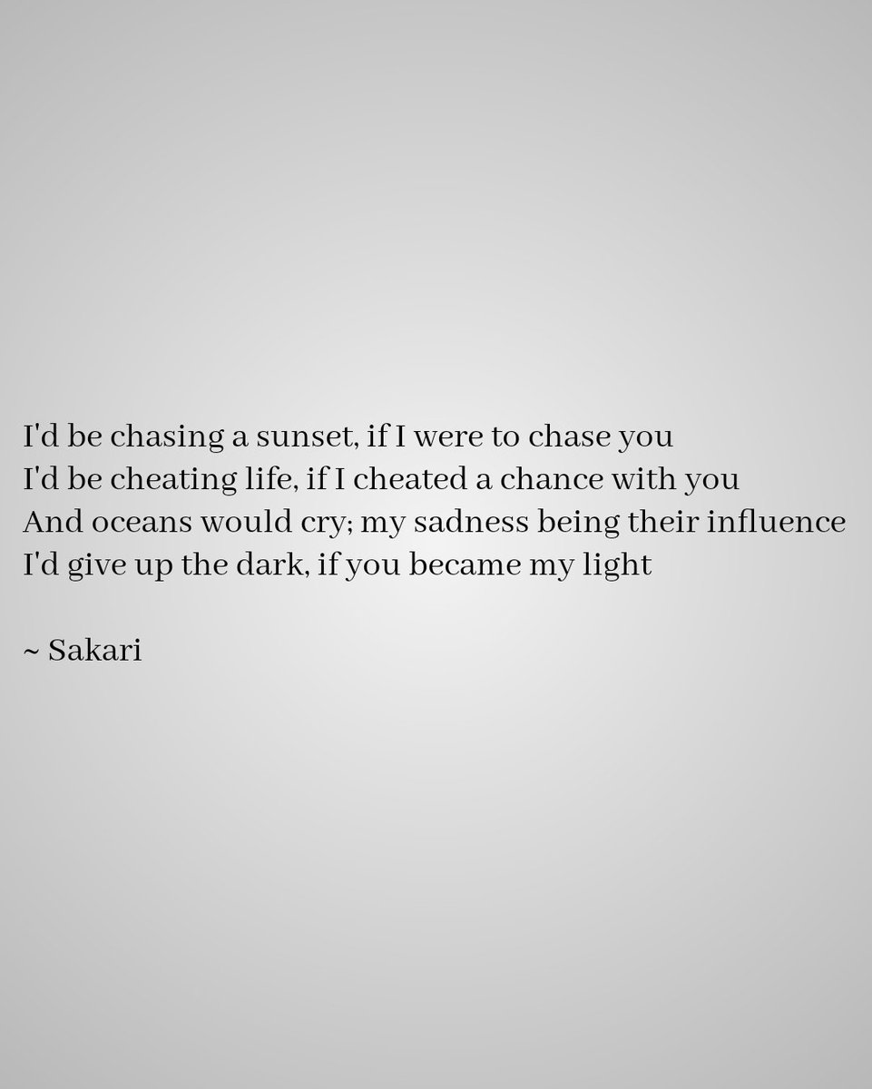 The Poet Sakari tweet media
