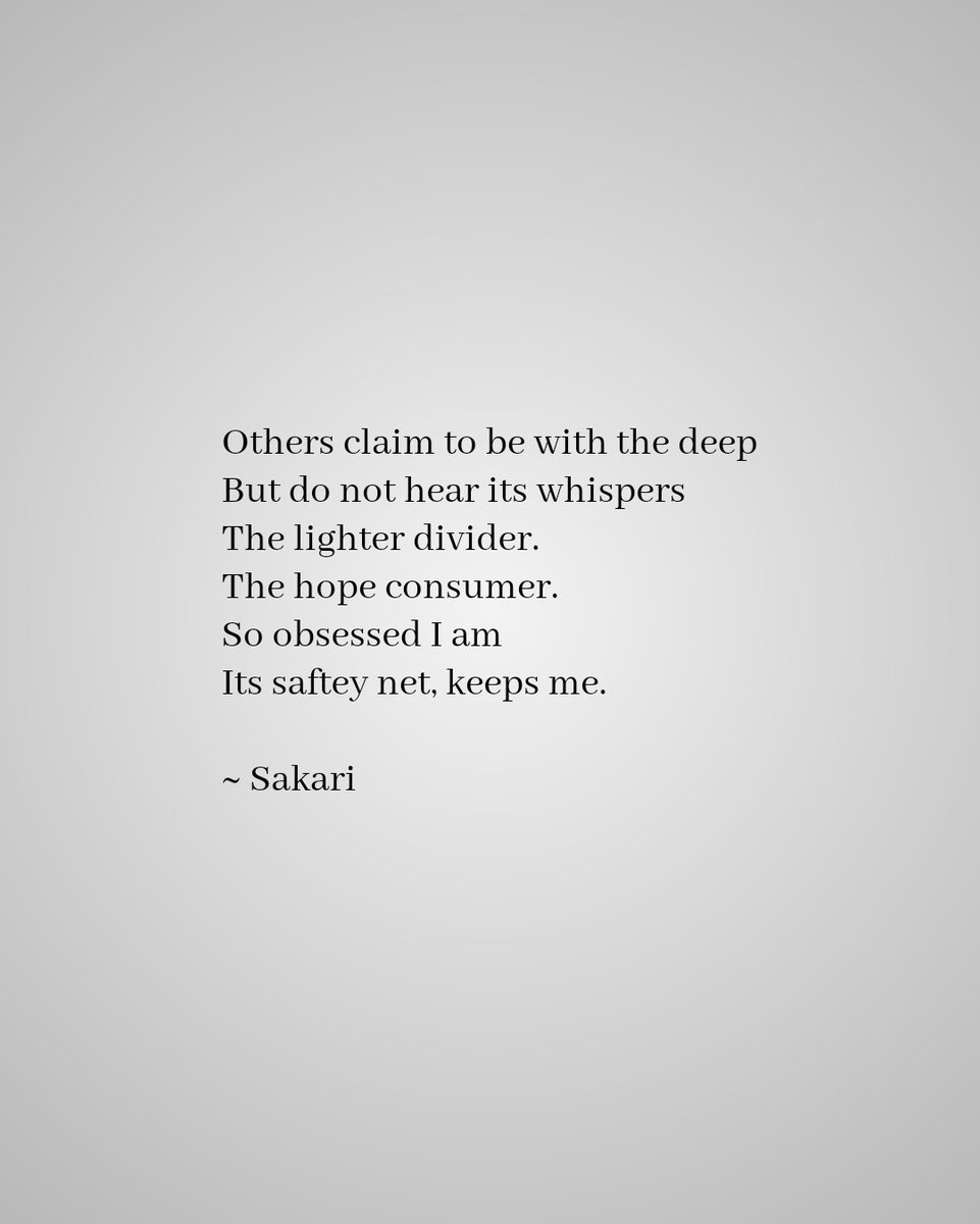 The Poet Sakari tweet media