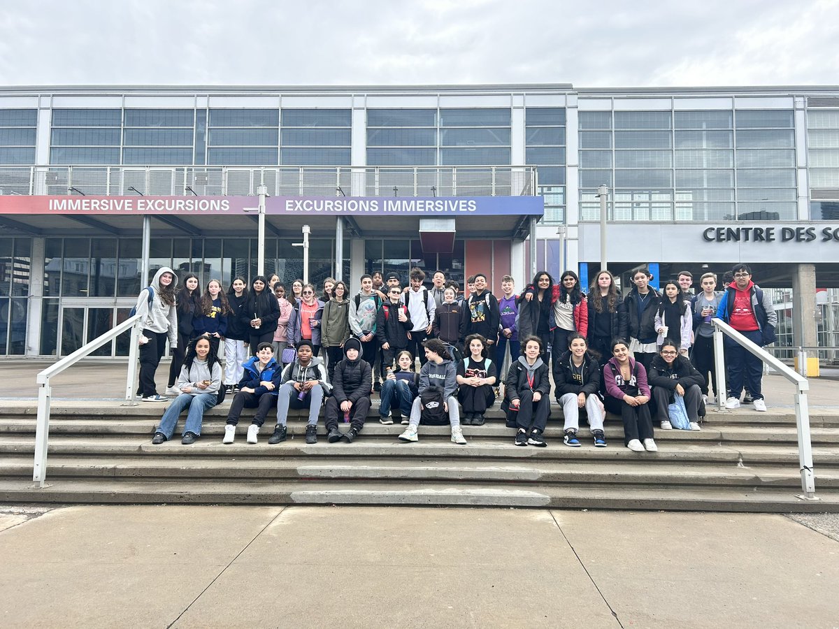 Today our Sec 1 IB classes immersed themselves in the wonders of ancient Egypt with a captivating VR experience. Then they delved deep into Montreal’s history at the Museum of Pointe-a-Calliere, where the underground revealed secrets of the city’s past. What a great day!