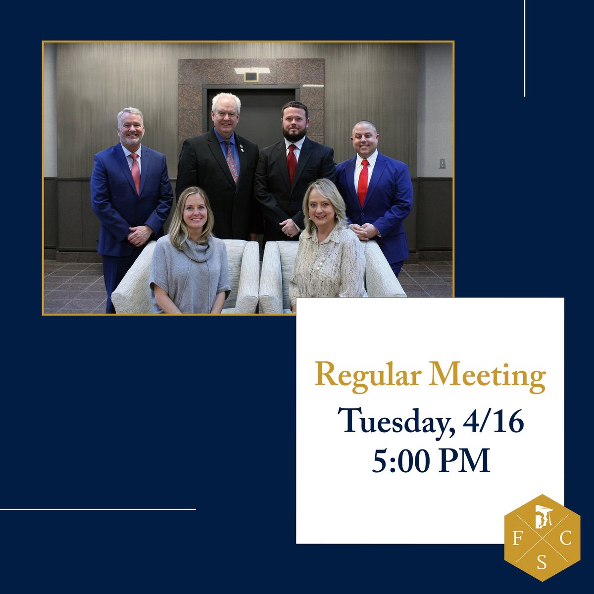 The BOE will meet for their regular April meeting on Tuesday 4/16 at 5 pm. View the agenda at ow.ly/8z6r50Rfov2