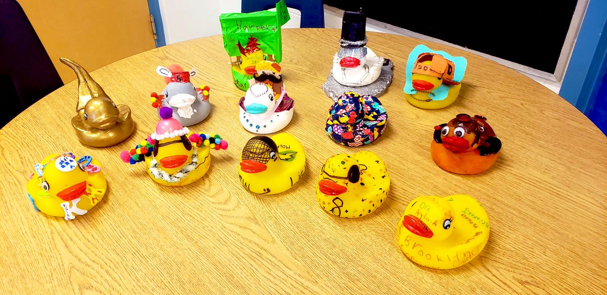 New Lowell has their ducks in order!  We are ready for the Stayner Duck Race!
#scdsb