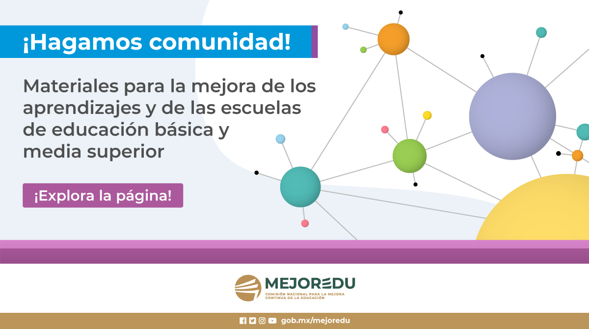 En Mejoredu elaboramos materiales educativos para la mejora de los aprendizajes y de las #escuelas. 🏫📚 Te recomendamos las estrategias de apoyo pedagógico que hemos elaborado para #EducaciónBásica y #MediaSuperior. 🔗 bit.ly/41B64Cc