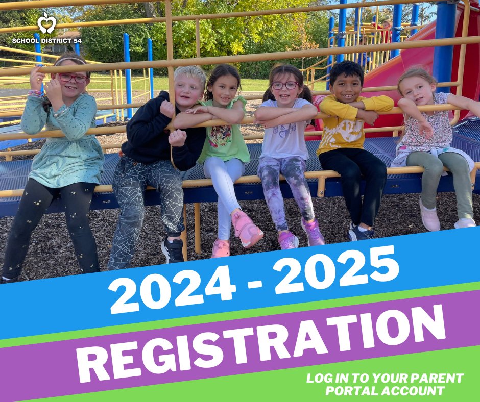 Registration for the 2024-2025 school year is open for all grades through the Infinite Campus Parent Portal. If you have little ones gearing up for their kindergarten adventure in August (& they will be 5 by Sept. 1), you can register them through your portal account too!