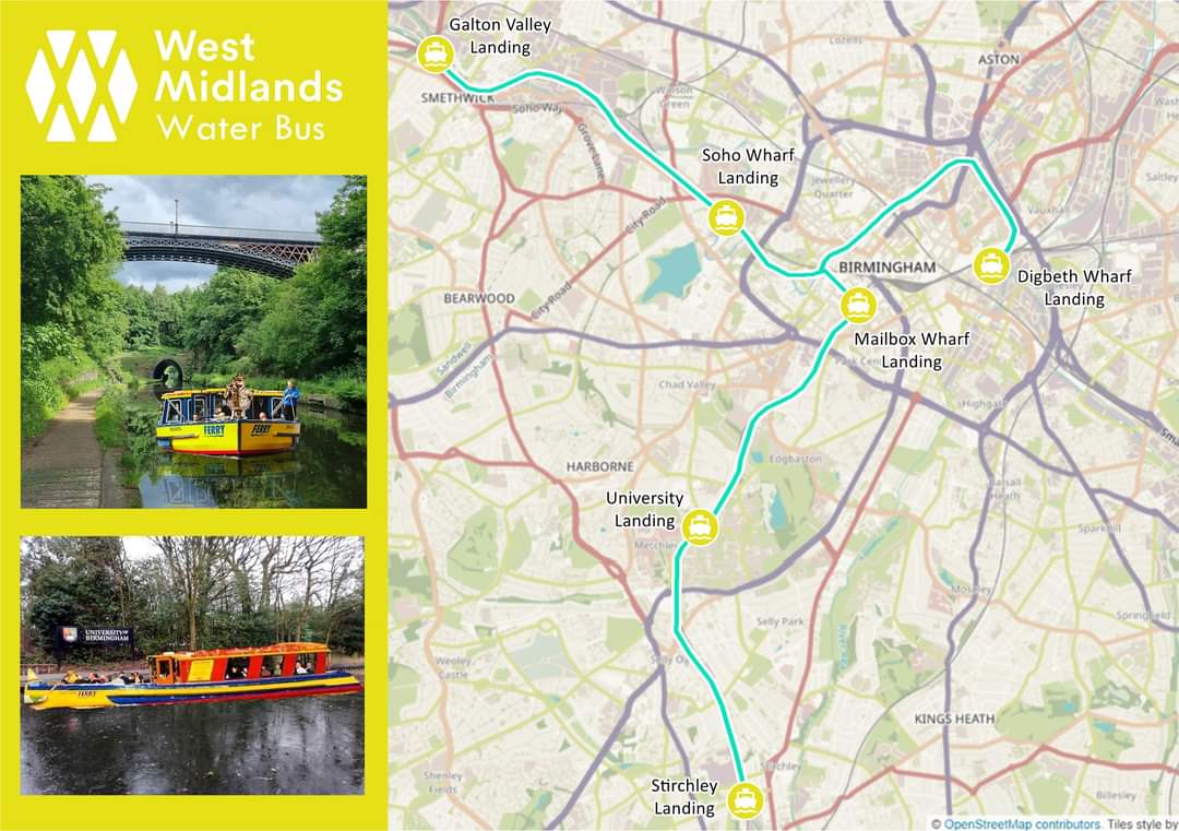 In response to transport ambitions put forward by the other candidates (Andy Street - trams, Sebastian Dorstop - monorail), WM Labour Mayoral Candidate Richard Parker is rumoured to be putting forward an ambitious Bristol-style water taxi service for Birmingham's canal network.