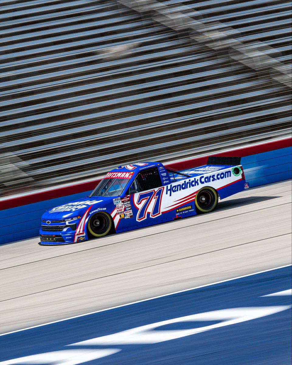 .@rajahcaruth_ goes fastest in practice at @TXMotorSpeedway!