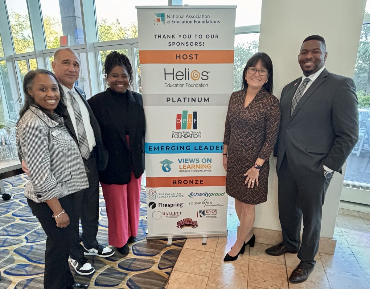 Today, #PaulLuna presented a keynote at @educationfdns national conference in Tampa where he underscored the value of data-driven strategic partnerships in education 🤝 We're honored to sponsor and attend #ImpactED24 alongside dedicated foundation leaders! #WeBelieveHelios
