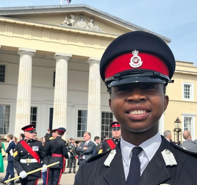 TODAY IN HISTORY 🇬🇧 🇳🇬 Officer Cadet Owowoh Princess Oluchukwu, on Friday, became the first-ever Nigerian female officer to graduate from the UK’s Royal Military Academy Sandhurst (RMAS). The 24-year-old Oluchukwu was one of the 135 Officer Cadets to graduate during RMAS’…