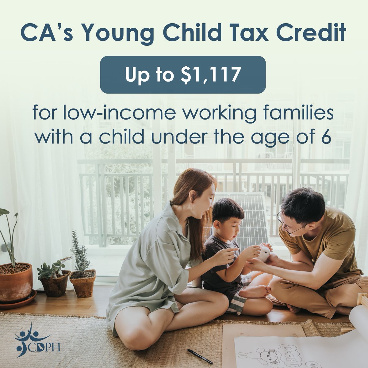 If you have a child under 6​, you may qualify for #CalEITC and the Young Child Tax Credit, which can increase your refund by hundreds of dollars! For more information about #YCTC visit: ftb.ca.gov/.../credits/yo…