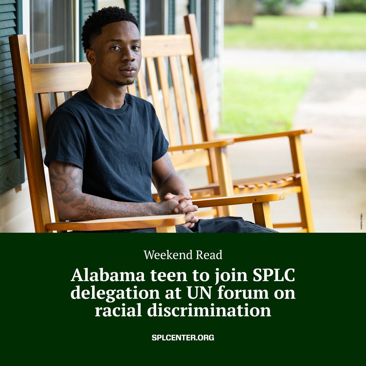 19-year-old CJ Jones & his dad are flying from Tuscaloosa, Alabama, to Geneva, Switzerland, to tell their story to the United Nations. CJ is determined to shed light on the unfair treatment of Black students in his school. Read more in the #WeekendRead: bit.ly/3Ugd9aI