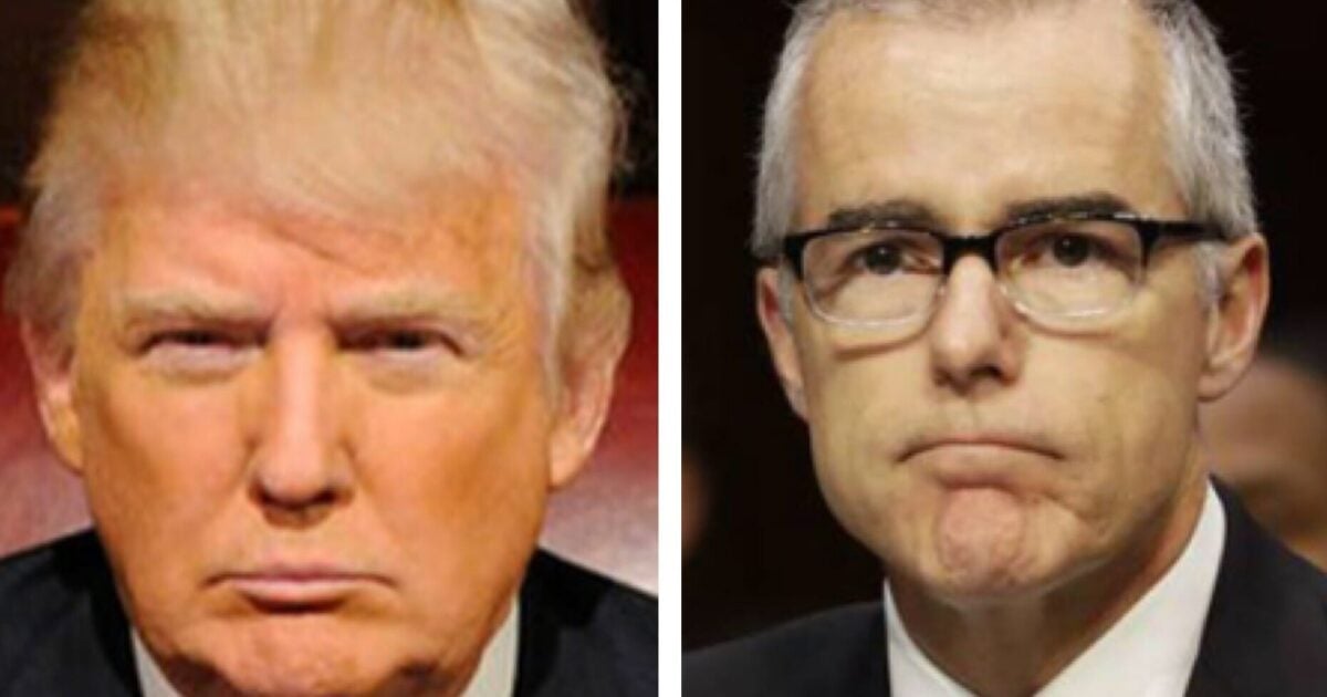 Trump-Hating Former Acting FBI Director Andrew McCabe FINALLY Comes Clean After Years of Lying – Says Carter Page FISA Application to Spy on Trump Was “Wrong” and a “Mistake”