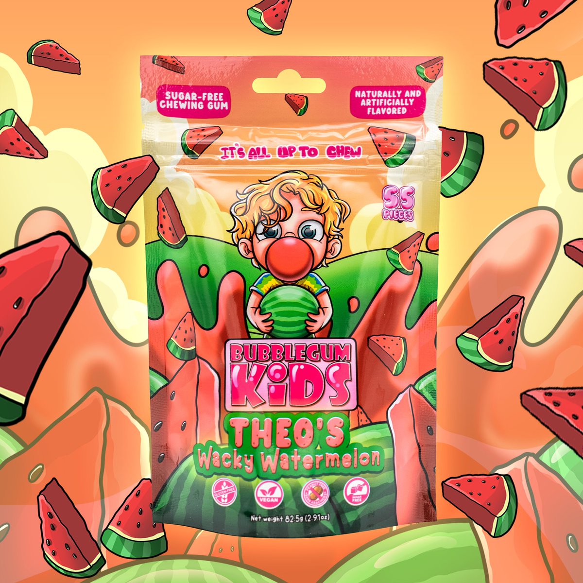 Calendar says Friday…

…but I say it’s 𝑪𝒉𝒆𝒘𝒔𝒅𝒂𝒚!!

If you thought our original flavor was great

Wait till you get your hands on these flavors!

𝑵𝒐𝒘 𝒐𝒏 𝑨𝒎𝒂𝒛𝒐𝒏:  

Theo’s Wacky Watermelon, Hannah’s Frozen Banana, Daisy’s Strawberry Field &amp; Barry’s Scary Berry
