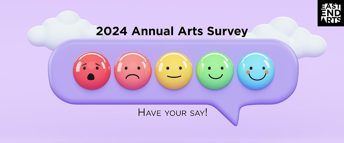 📣 Attention all artists, arts workers, & arts lovers who live, work, or play in the east end: take some time this weekend to give your input to our 2024 Arts Survey!📝 Help shape our future programs and initiatives. Deadline of May 17 to fill it out: eastendarts.ca/2024-arts-surv…