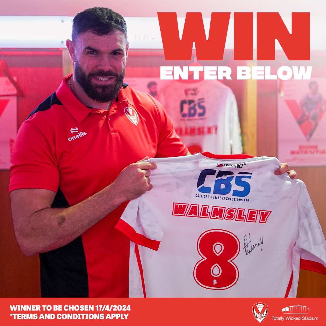 🔻 To celebrate Big Al’s new deal, @twstadium are giving away to one lucky Saint a signed 24 Home shirt! How to enter: -Follow @twstadium & Saints -Like & share this post -Tag a friend below 👇 Winner drawn next Wednesday (17th April) - good luck! #COYS | @engywalmsley