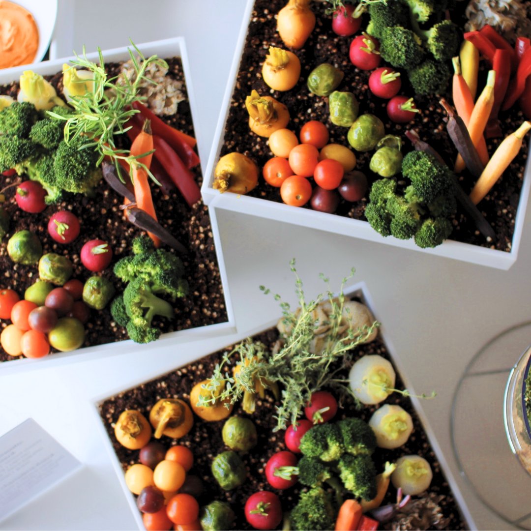 Did you know April is National Garden Month? 🥕 Take your pick from the patch with our veggie spread! 🌿✨ 

#DesignCuisineEvents #DC #WashingtonDC #dcweddingplanners #dcweddings #dcbrides #dcfoodie #weddingcatering #dccatering