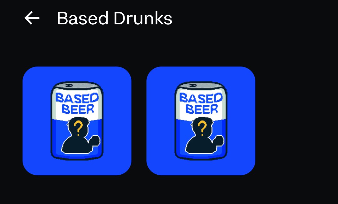 Grabbed a small 2 pack 😅 

🍻 <a href="/baseddrunks/">Based Drunks - MINT LIVE</a> 🍻
